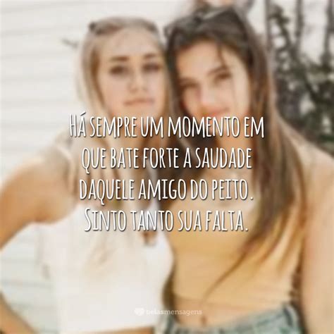 Saudades de Você Amiga .